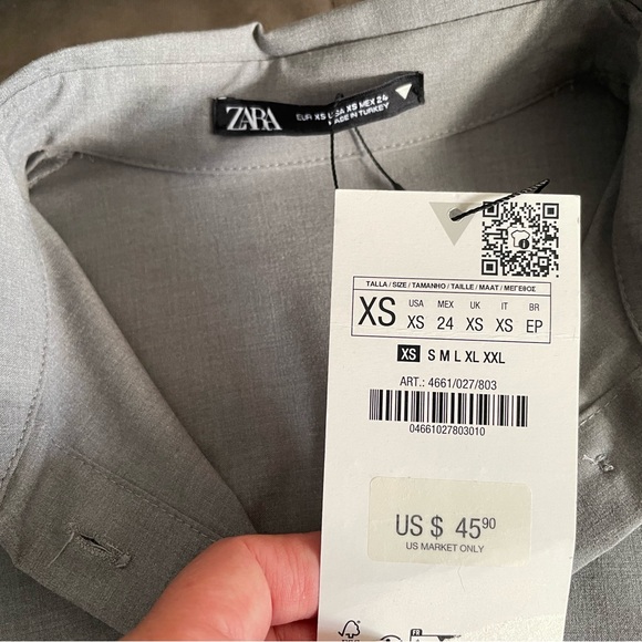 Shirt crop Zara - Picture 4 of 6